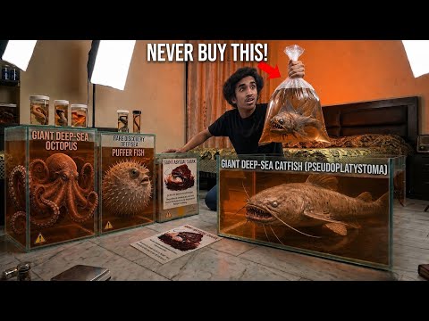 I  Bought The Most Scariest Fishes Off The Web 