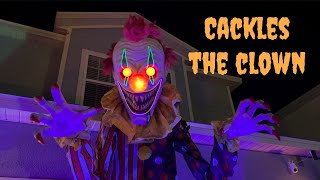 Cackles the Clown 12 Foot Party City Halloween Animatronic Prop Decoration