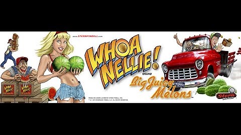 The first Whoa Nellie pin off the line at Stern Pinball!