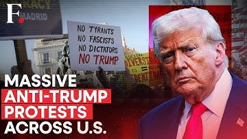 Massive Anti-Trump Protests Grip the US, President Responds With An AI Video | N18G