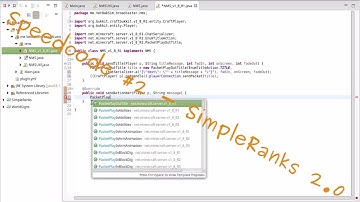[Spigot/Bukkit] Speedcode #2 - SimpleRanks 2.0