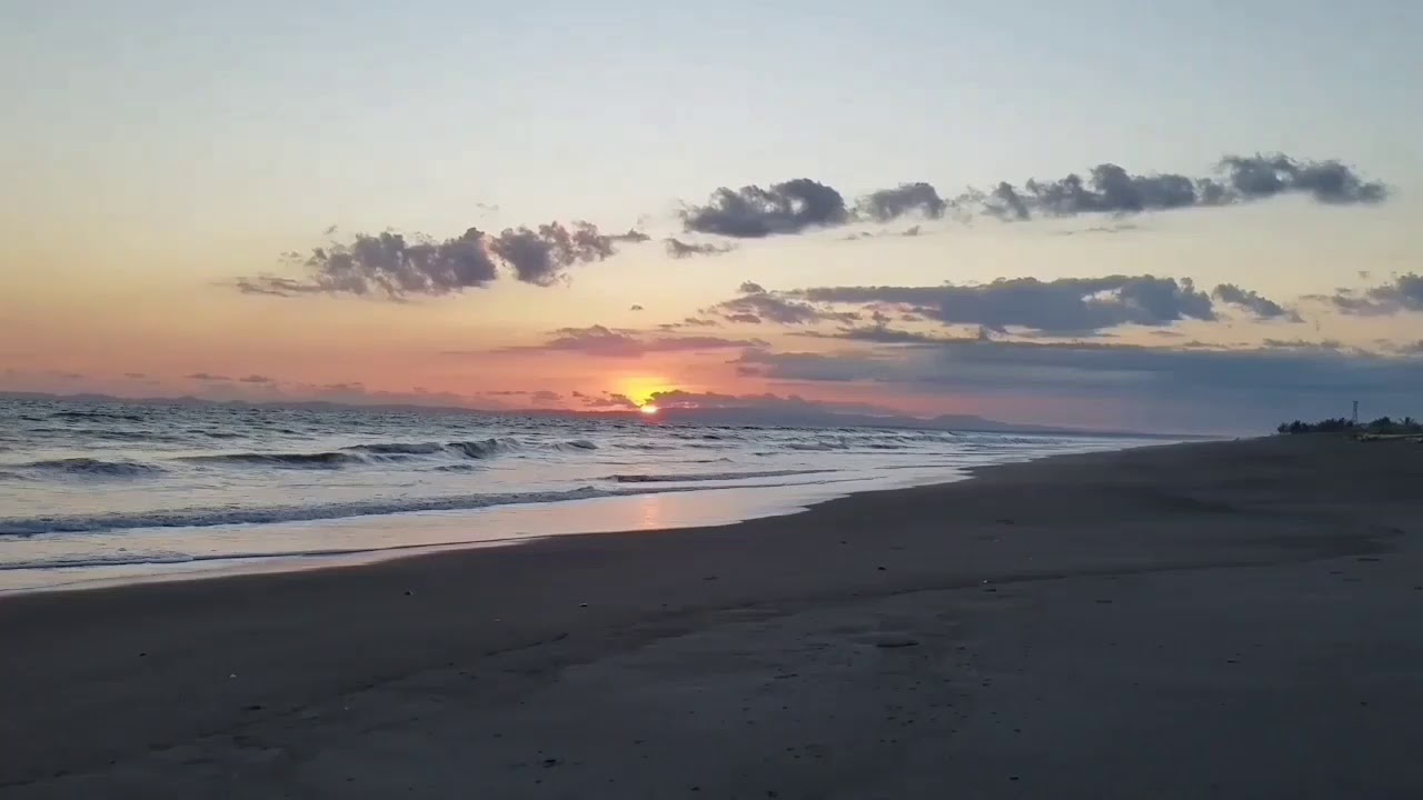 Sunset on Playa La Barqueta in 35 Seconds YouTube