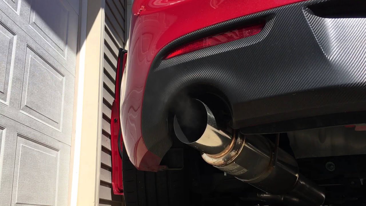 2011 Mazdaspeed 3 single exit exhaust before and after YouTube