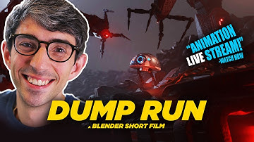 "Dump Run" Part 10 - Animating a Blender Short Film