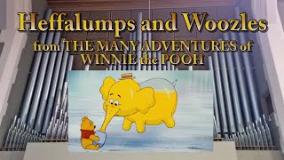 Heffalumps And Woozles Organ Cover From The Many Adventures Of Winnie The Pooh