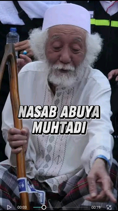 Silsilah Abuya Muhtadi Banten