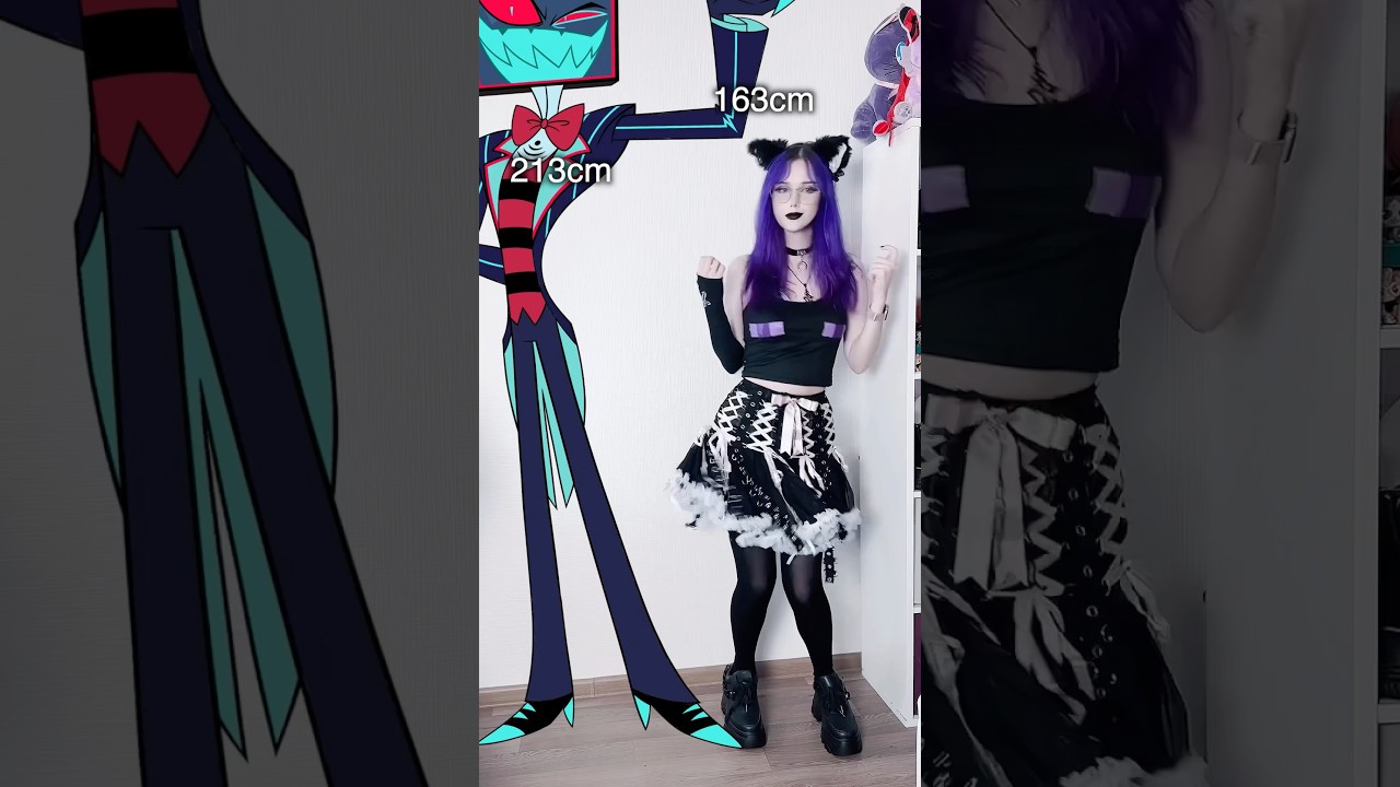 I know it’s weird to dance to this song like that XD #hazbinhotel #hazbinhotelseason2 #cosplaygirl