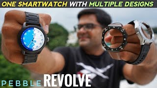 Pebble Revolve Smartwatch with 9 in 1 Styles ⚡⚡ Complete Testing ⚡⚡