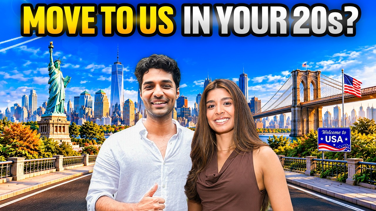 YouTube thumbnail for “The Real Cost of Building a Life in America: Salary, Visas, Taxes & Trade-Offs | Khushi Jain | FWS” by Finance With Sharan