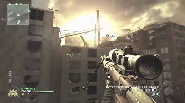 MW2 HIGHRISE OUT OF MAP TRICKSHOTTING I HIT!!
