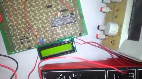Pic16f877a reading voltage and displaying on 2x16 LCD Part 2