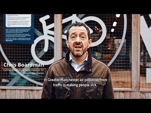 Video: Boardman Greater Manchester için devrim niteliğindeki 1.000 millik bisiklet altyapı projesini ortaya koyuyor