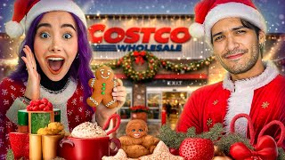 Probando TODOS los dulces NAVIDEÑOS VIRALES de COSTCO 😱🎄