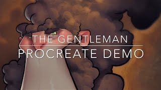 Ep.11| The Gentleman - Procreate Demo