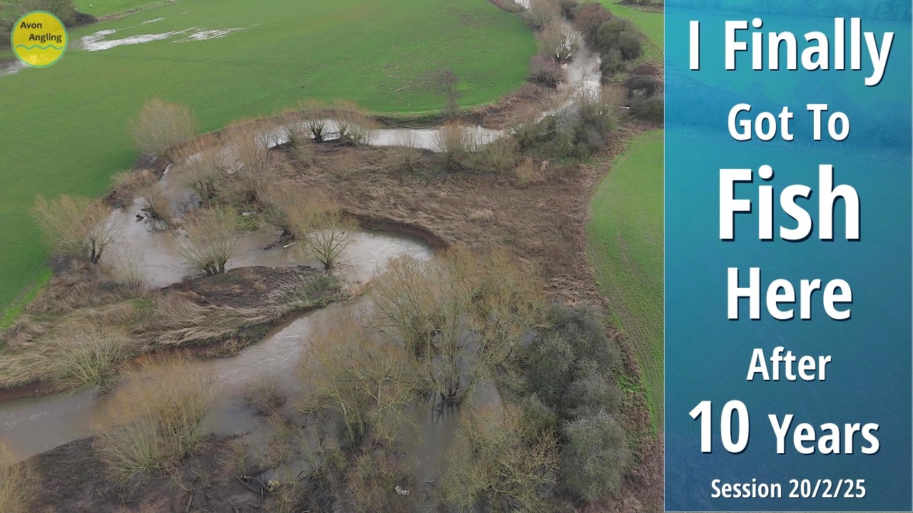 Наконец-то рыбалка на этой небольшой речке после 10 лет - White Swan Piscatorials - 20.02.2026 (В...