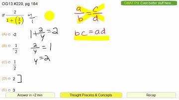 GMAT Official Guide OG13 #220, pg184