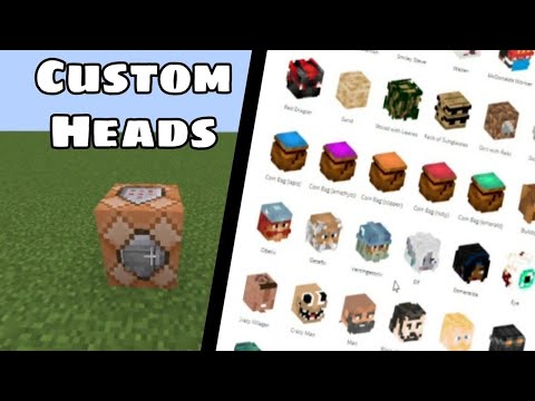 How To Get Custom Heads in Minecraft