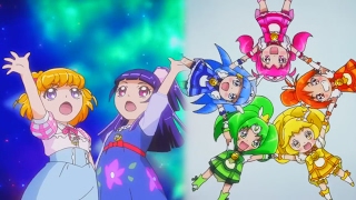 Mahou Tsukai Precure Vs Smile Precure - Children Transformation Comparison