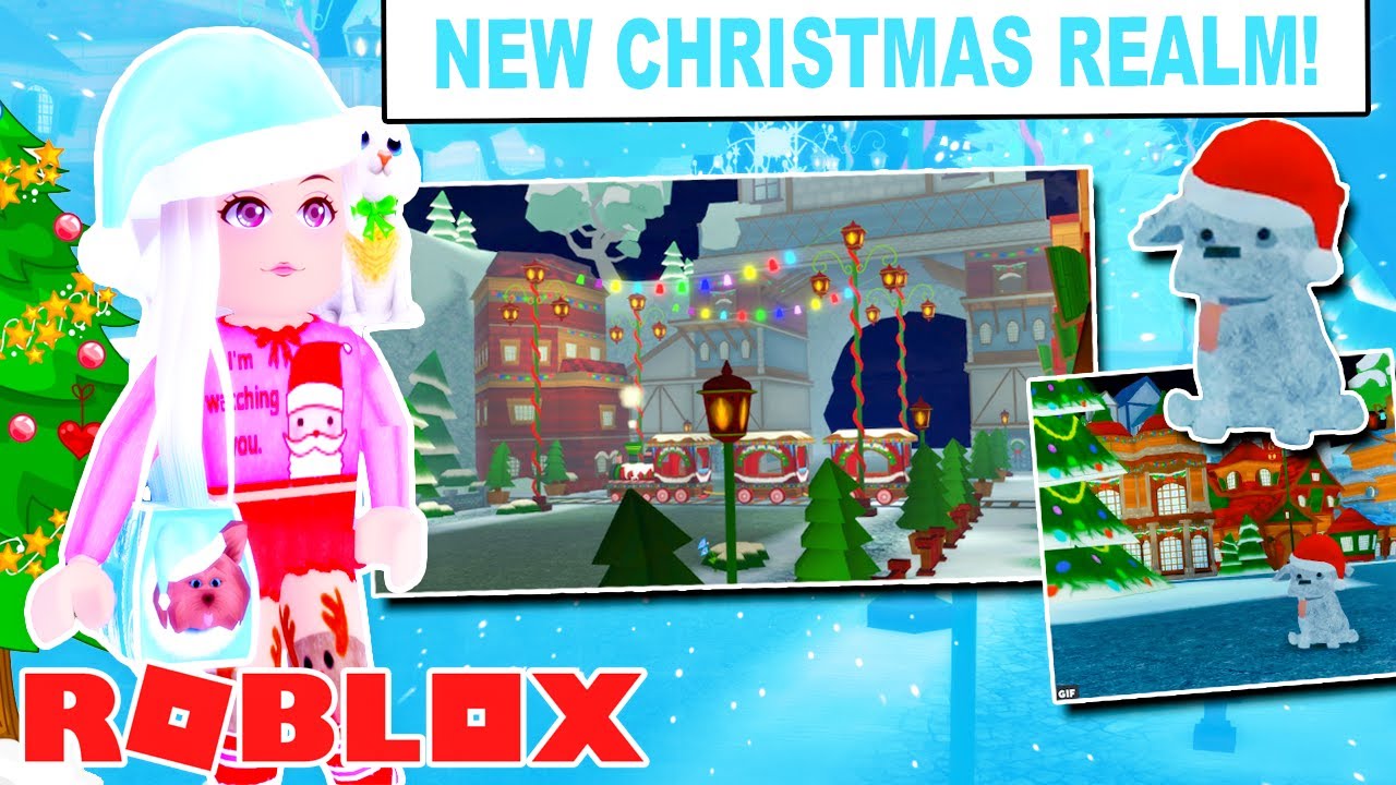 New Christmas Realm In Royale High Leaked Tea Spill Roblox Royale High Youtube