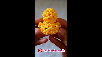 Coming Soon Tutorial Beaded Keychains Duck Type 2 Cute// Manik Manik Bentuk Bebek Lucu #short