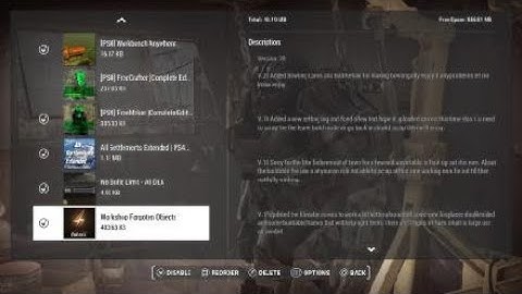 Fallout 4 My Mods and Load Order