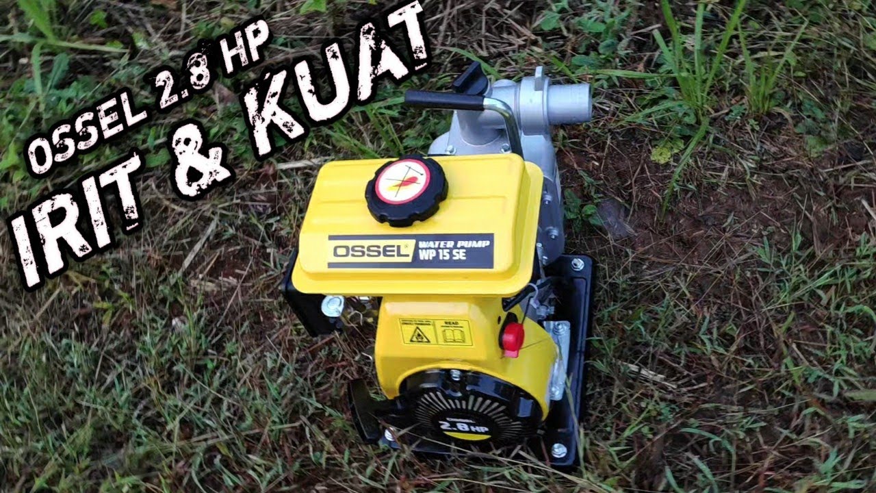 Review Mesin Pompa Mini Jinjing Alkon Ossel 2.8 Hp