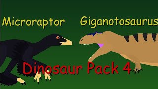 850 Subscribers! Dinosaur Pack 4 ! (Stick Nodes)