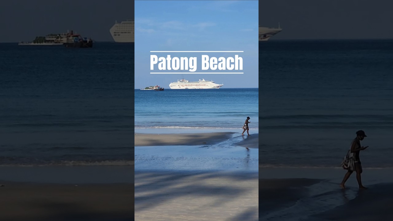Patong Beach on a day like this is absolutely insane #patongbeach #phuket #shorts