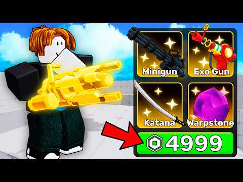 I Started from ZERO with the MOST OP Weapons in Rivals!