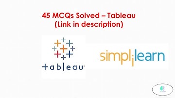 45 Tableau Questions Solved | Simplilearn | Tableau Exam @SimplilearnOfficial