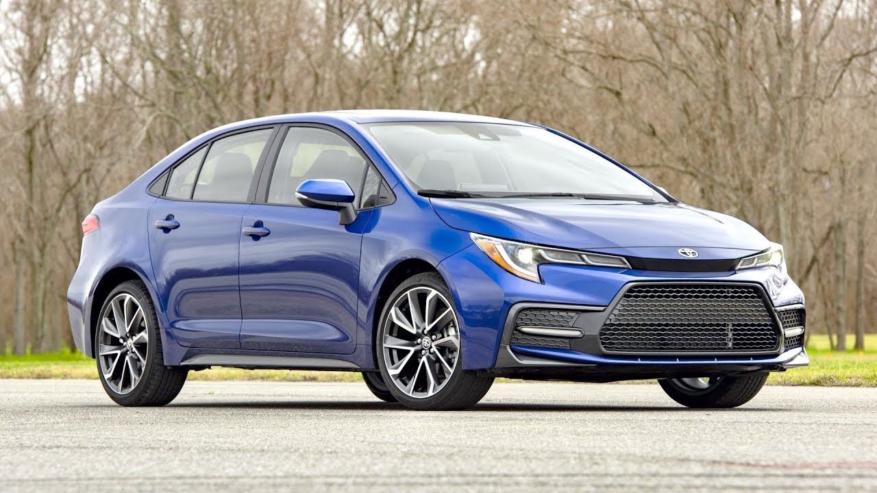 2020 Toyota Corolla SE 6MT - Blue Crush Metallic - YouTube