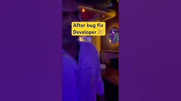 After bug fix our developer party