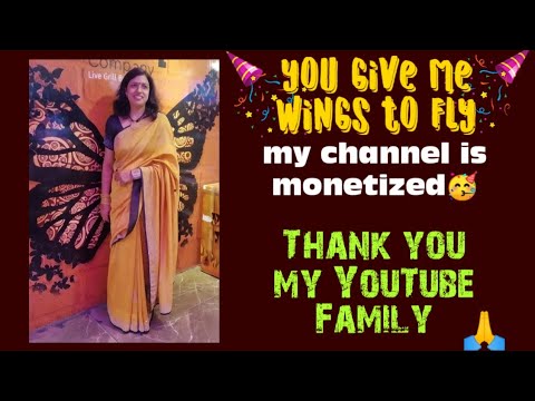 My channel is monetized 🥳 | Thank you YouTube family 🙏 | Thank you ...