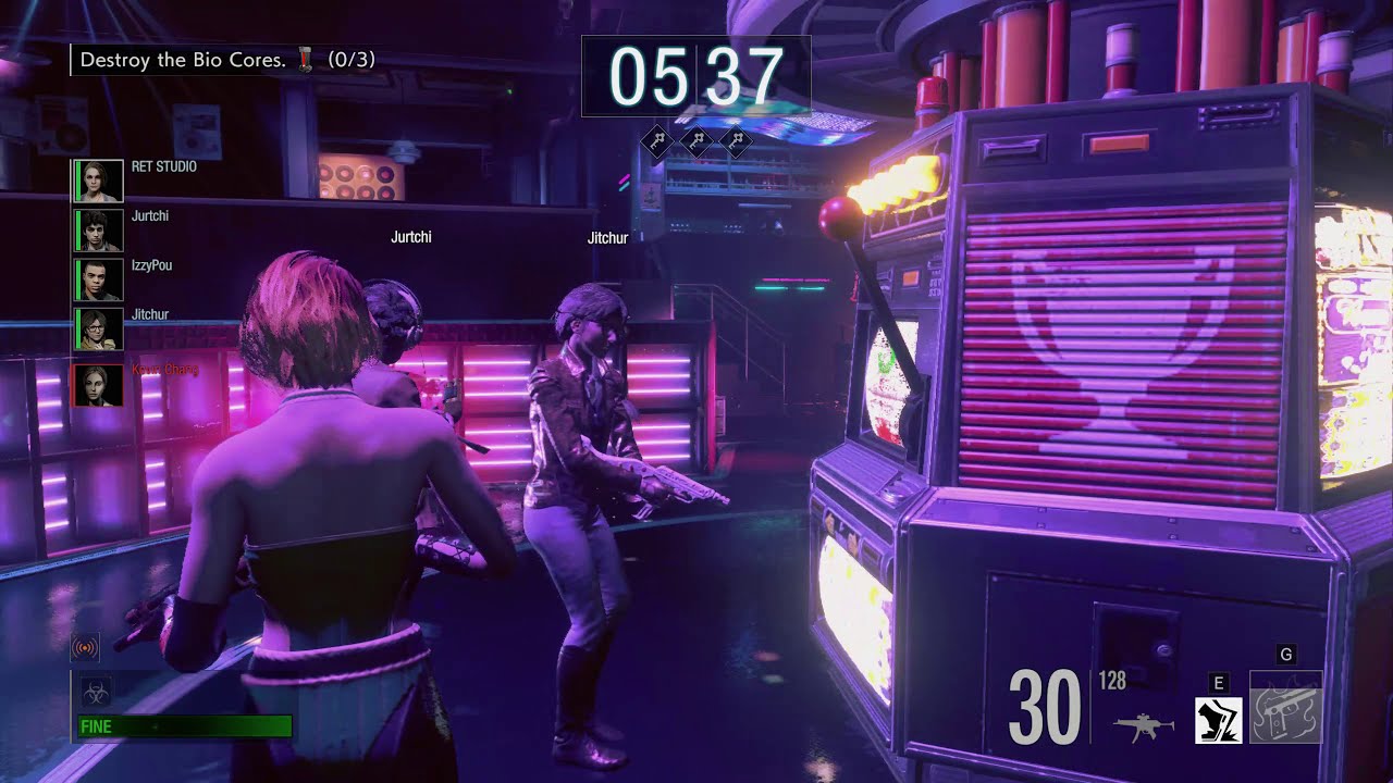 Jill Survivor | S Rank Team vs Birkin | Resident Evil Resistance