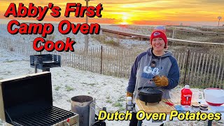 Abby's First Camp Oven Cook
