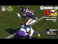 Madden 26 Chicago Bears vs Minnesota Vikings Draft + Free Agency Updated Roster Sim 2026 Game Play