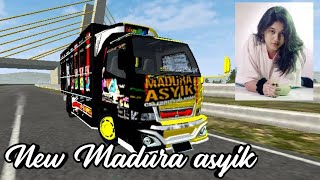MOD BUSSID TRUK MADURA ASYIK BEMPER M18