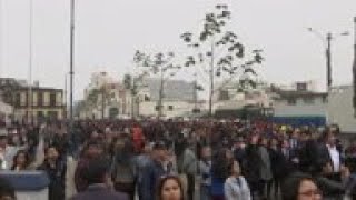 Peru conducts massive earthquake drill