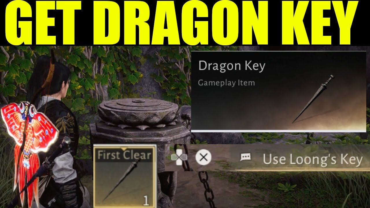 Where winds meet how to get dragon key (use loong's