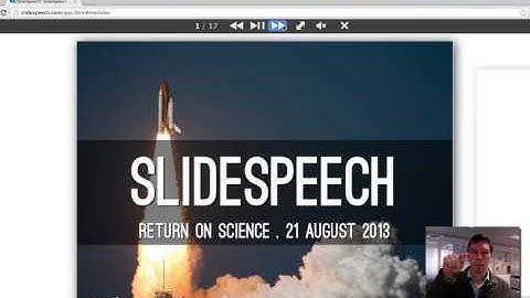 SlideSpeech Controlled by Leap Motion