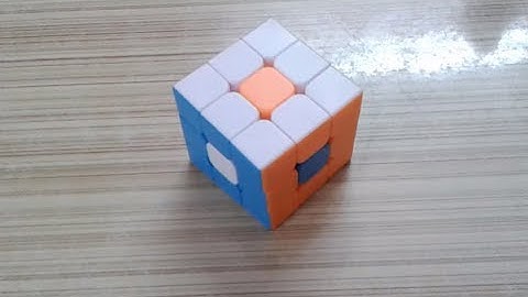How to make Donut pattern in Rubik
