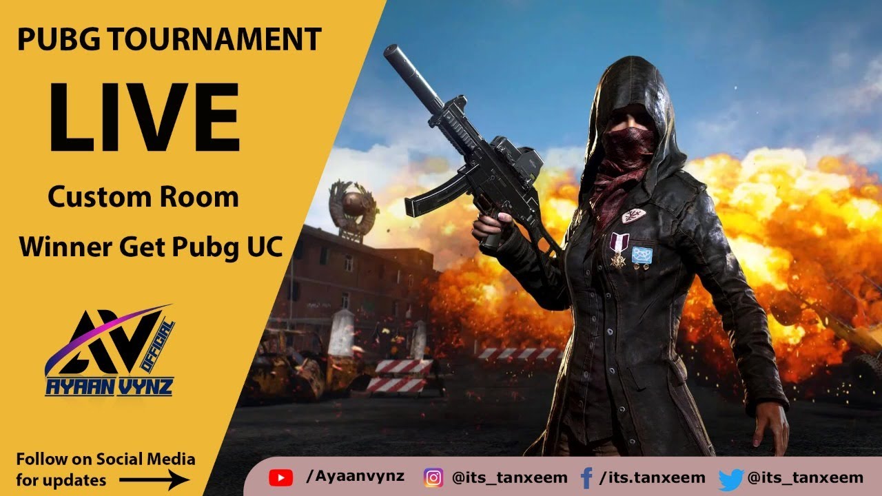 Pubg Live  Tournament Winner Get Pubg UC