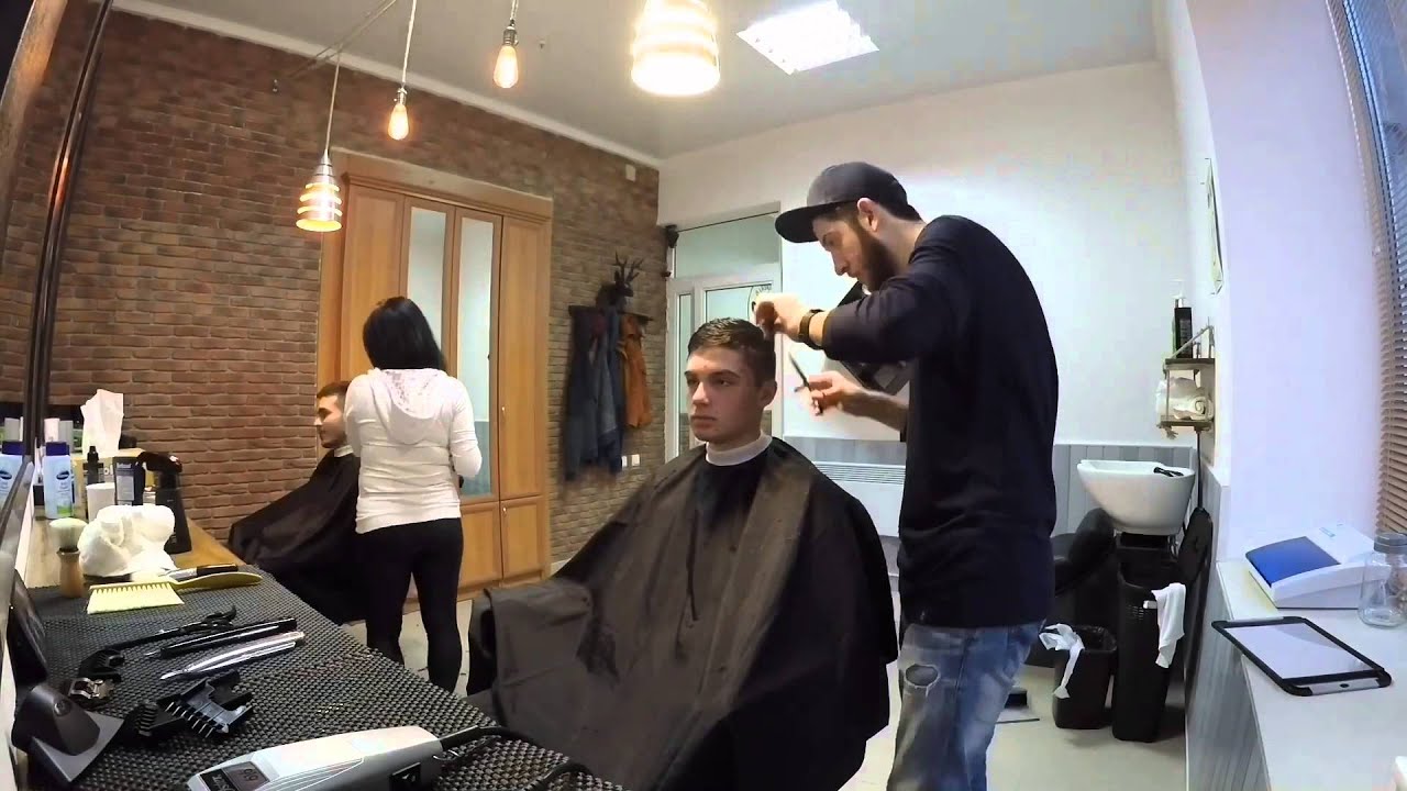 TimeLapse.Barber shop TOPCHOP YouTube