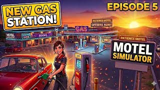 I open gas station in my motel 😱 || Motel simulator || EP 5 ||