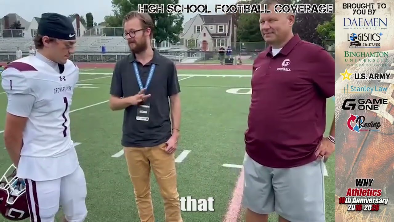 Head Coach Mike Cieslik and WR Shane Avino