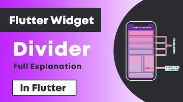Divider Widget in Flutter || in Hindi || #Khoobcoding