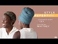 THE NEFERTITI | HEAD WRAP TUTORIAL FOR SHORT HAIR