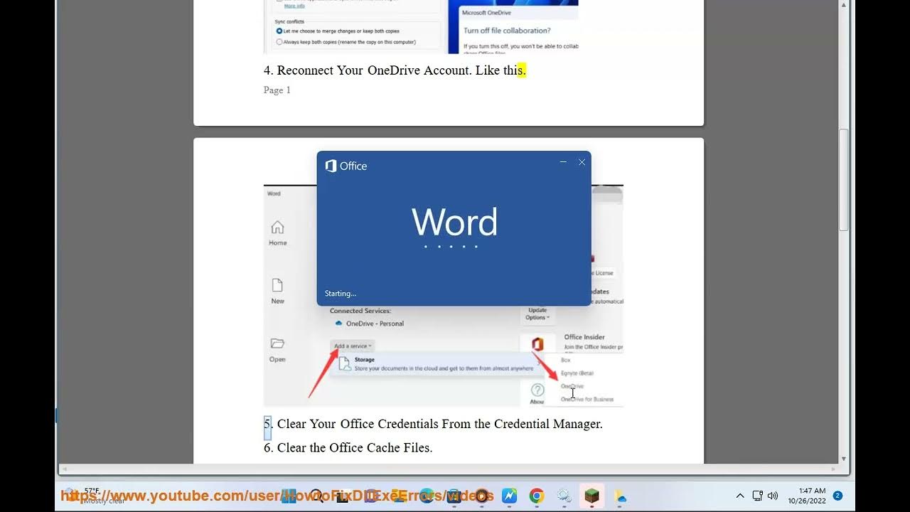Fix OneDrive Upload Blocked Error in Office for Windows Fix OneDrive Upload Blocked Error in Office for Windows