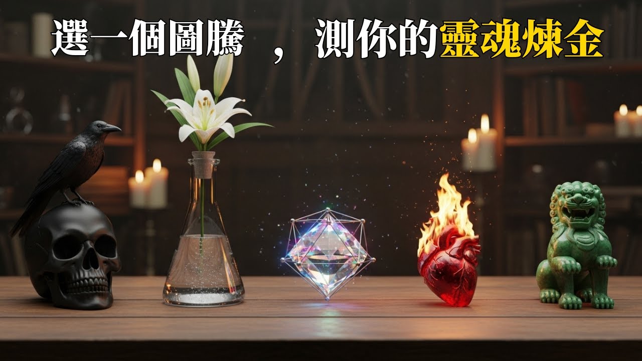 【榮格測試】一場午夜的靈魂手術：選一座祭壇，測你正在經歷哪種「神聖的崩潰」？🌑