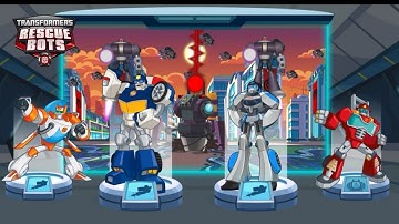 Transformers Rescue Bots: Hero 🤖 Defeat and capture the invading Morbots!